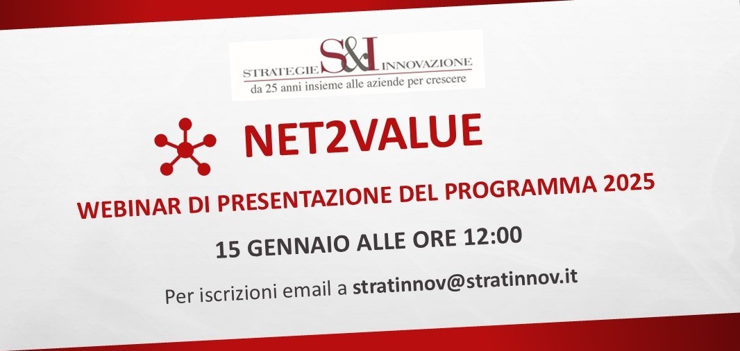 Webinar presentazione Net2Value 2025